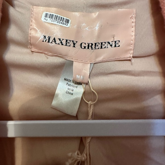 Hutch x Maxey NWT Greene Casual Open-Front Cardigan Peach NWT Medium Cozy - Picture 3 of 7